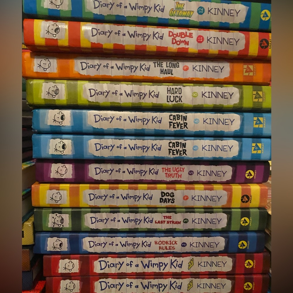 Diary of a Whimpy Kids (Hardcover/Paperbacks), Who was……?, Hanako-Kun. Like new.